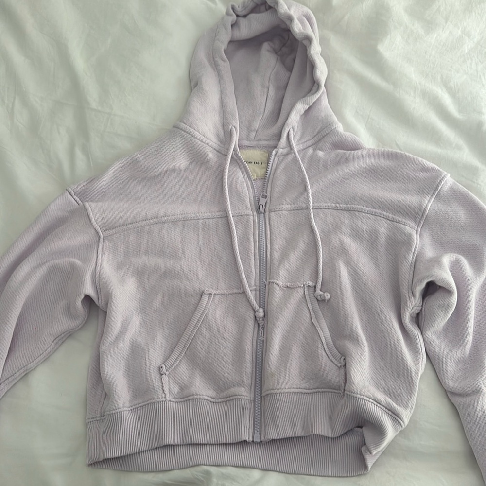 Purple full zip
